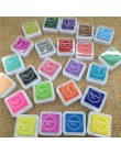 24 kolory śliczne Inkpad Cartoon Stamp Craft na bazie oleju diy atramentowy klocki na stemple gumowe dekoracje do scrapbookingu 