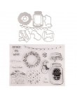 25 styl Maple Leaf wyczyść znaczki wykrojniki księga gości kartka świąteczna prace ręczne z papieru silikonowe gumowe rolki prze