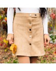 Neophil 2020 lato kobiety Suede przycisk Mini styl Vintage linia spódnice wysokiej talii czarna owijka panie krótka spódniczka T