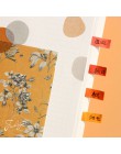 1 opakowanie Morandi nieregularne koło seria Washi naklejki papierowe scrapbooking dekoracja materiał kolorowa naklejka