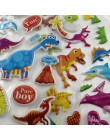 10 arkuszy losowe dzieci naklejki papiernicze Cute Cartoon zwierząt serii przybory szkolne dla dzieci zabawki naklejki dla dziec