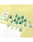 45 sztuk/pudło GreenTree naklejki las papier samoprzylepny samoprzylepna naklejka dla dzieci diy wystrój Scrapbooking Diary albu