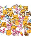 39 sztuk/paczka Cute bear avatar naklejki do stylizacji samochodów rower telefon motocyklowy książka bagaż podróżny zabawka śmie