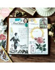 Mr. paper 8 wzory 60 sztuk/partia Vintage Retro las roślin styl naklejki dekoracyjne Scrapbooking Bullet Journal Deco papiernicz