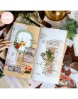 Mr. paper 40 sztuk/worek roślin kwiat grzyb Ginkgo Pet Deco dziennik naklejki Scrapbooking Planner dekoracyjne naklejki papierni