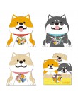 30 sztuk/paczka uroczy pies shiba inu Akita Husky naklejki na etykiety dekoracyjne naklejki papiernicze Scrapbooking DIY pamiętn