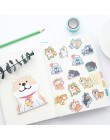 30 sztuk/paczka uroczy pies shiba inu Akita Husky naklejki na etykiety dekoracyjne naklejki papiernicze Scrapbooking DIY pamiętn