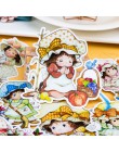 16 sztuk kreatywny śliczne Self-made śliczne scrapbooking childbaby bajka kreskówka naklejki papierowe/wodoodporna biurowe nakle
