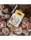 50 sztuk/1 partia Kawaii biurowe naklejki jesień szepty pamiętnik dekoracyjne naklejki na telefon Scrapbooking DIY naklejki kuns