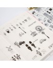 6 sztuk/partia naklejki w stylu Vintage styl europejski naklejki podróżne Kawaii klej dekoracyjny naklejki dekoracje Scrapbookin