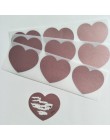 Scratch Off naklejka 50 sztuk 30x35mm miłość w kształcie serca w kształcie serca 4 kolory do tajny kod pokrywa domu grę ślub kar