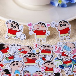 40 sztuk/paczka kreatywny kawaii self-made crayon shin-chan naklejki do scrapbookingu/dekoracyjne naklejki/DIY rzemieślnicze zdj