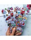 5 arkuszy Kawaii 3D święty mikołaj naklejki śliczne naklejki świąteczne piękne zdobienia naklejki dla dzieci Scrapbooking DIY pa