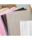 WOKO 56 arkuszy Retro podręcznik pakiet materiałów Vintage napisz notatkę tło kolaż papier stary bloczek karteczek do notowania 