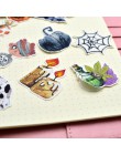 33 sztuk akwarela Halloween Demon Kawaii dekoracja naklejki notatnik terminarz stikers Scrapbooking/ DIY punktor journal adesivo