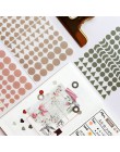 Fromthenon Solid Color podstawowy pamiętnik dekoracyjny naklejany terminarz naklejki etykiety Bullet Journal Supplies School Sta