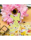 28 sztuk śliczne japońskie anime Pikachu dekoracyjne naklejki DIY naklejki scrapbooking biurowe Kawaii pamiętnik naklejki etykie