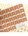 Lovedoki Journal naklejki Planner dni naklejki pamiętnik cyfrowy Numbery Bullet Journal dostaw księga gości dekoracyjne artykuły
