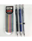 Ołówek automatyczny 2.0mm 2B rysunek pisanie aktywność ołówek with12-color refill office school stationery