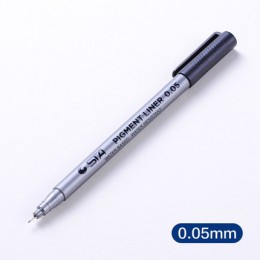 Złożony z 1 części wkładka pigmentowa Pigma Micron marker na atrament pióro 0.05 0.1 0.2 0.3 0.4 0.5 0.6 0.8 różnych końcówki cz