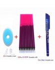 12/20 sztuk/zestaw Office Gel Pen wymazywalna Refill Rod zmazywalny długopis zmywalny uchwyt 0.5mm niebieski czarny zielony atra