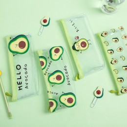 1 sztuk piórnik Avocado piórnik szkolny piórnik piórnik szkolne papiernicze