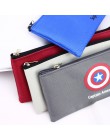 Kawaii Superhero płótno piórnik kreatywny śliczne Oxford tkaniny zamek ołówek ucznia torba biuro szkolne papiernicze prezent