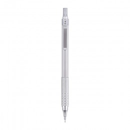M & G Metal srebrny ołówek automatyczny 0.5mm/0.7mm ołów profesjonalne automatyczne ołówki rysunek ucznia do szkolnych materiałó