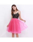 5 warstw 60cm księżniczka Midi spódnica z tiulu plisowane spódnice Tutu do tańca kobiet halka Lolita Jupe Saia faldas Party Puff