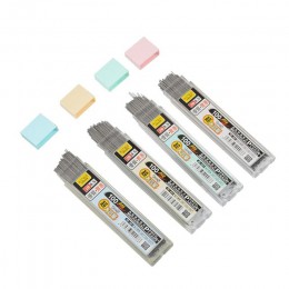100 sztuk/pudło grafitowy ołów 2B ołówek automatyczny Refill plastikowy automatyczny wymień rysik do ołówka 0.5,0.7 promocja