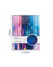 3 sztuk/partia Constellation Gel Pen nowość 0.5mm Starry czarne pióro wieczne dla dziewczyny prezent szkolne materiały papiernic