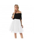5 warstw 60cm księżniczka Midi spódnica z tiulu plisowane spódnice Tutu do tańca kobiet halka Lolita Jupe Saia faldas Party Puff