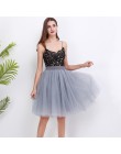 Jakość 5 warstw moda spódnica z tiulu plisowane spódniczki TUTU kobiet halka Lolita druhny spódnica trzy czwarte Jupe Saias fald