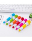 6pc Cute Cartoon kapsułka długopis kreatywny Kawaii pigułki długopis dzieci pisanie papiernicze szkolne materiały biurowe