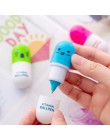6pc Cute Cartoon kapsułka długopis kreatywny Kawaii pigułki długopis dzieci pisanie papiernicze szkolne materiały biurowe