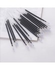 20 sztuk długopis żelowy ścieralny wkład pióro neutralne dobrej jakości wkład czarny niebieski czerwony 0.5mm Bullet Refill Offi