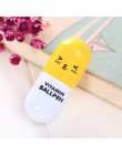 6pc Cute Cartoon kapsułka długopis kreatywny Kawaii pigułki długopis dzieci pisanie papiernicze szkolne materiały biurowe