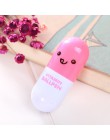 6pc Cute Cartoon kapsułka długopis kreatywny Kawaii pigułki długopis dzieci pisanie papiernicze szkolne materiały biurowe