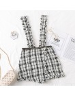 Asymetria Mossha Vintage wysoka talia tweed spódnice damskie 2019 jesień zima Fringe pasek przycisk culottes kobieta Sexy party 
