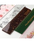 Mr paper 6 wzory 15cm Strawber akrylowy kolor linijka wielofunkcyjne DIY rysunek linijki dla dzieci studenci biuro szkoła papier