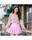 Nowa spódnica letnia wysokiej talii kobiet spódnica w kratę styl preppy mundurki szkolne Harajuku moda plisowana spódnica spódni