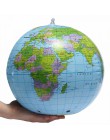 30cm nadmuchiwane wysadzić globus mapa ziemi piłka edukacyjna planeta ziemia piłka Ocean Kid nauka geografia zabawka do domu