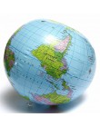30cm nadmuchiwane wysadzić globus mapa ziemi piłka edukacyjna planeta ziemia piłka Ocean Kid nauka geografia zabawka do domu