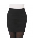 Nowe damskie Mini plisowana, elastyczna spódnica krótka spódnica ołówkowa Bodycon szczupła spódnica bezszwowa obcisła spódnica