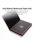 Paul Rubens 300g/m2 akwarela papierowa podkładka 20 arkuszy 100% bawełna skórzana okładka akwarela książka do malowania Ourdoor 