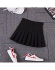 Kobiety Mini zakładka spódnica Harajuku Preppy styl kratę spódnice słodkie japońskie mundurki szkolne panie jupiter Kawaii spódn