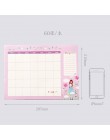 2019 2020 Notebook kawaii codzienny tygodniowy miesięczny roczny kalendarz planer Agenda harmonogram organizator dziennik szkoła
