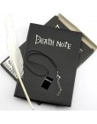 A5 Anime Death Note Notebook zestaw dziennik skórzany i naszyjnik długopis z pióra dzienniku Death Note notatnik na prezent D40