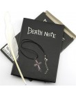 A5 Anime Death Note Notebook zestaw dziennik skórzany i naszyjnik długopis z pióra dzienniku Death Note notatnik na prezent D40