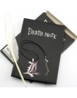 A5 Anime Death Note Notebook zestaw dziennik skórzany i naszyjnik długopis z pióra dzienniku Death Note notatnik na prezent D40